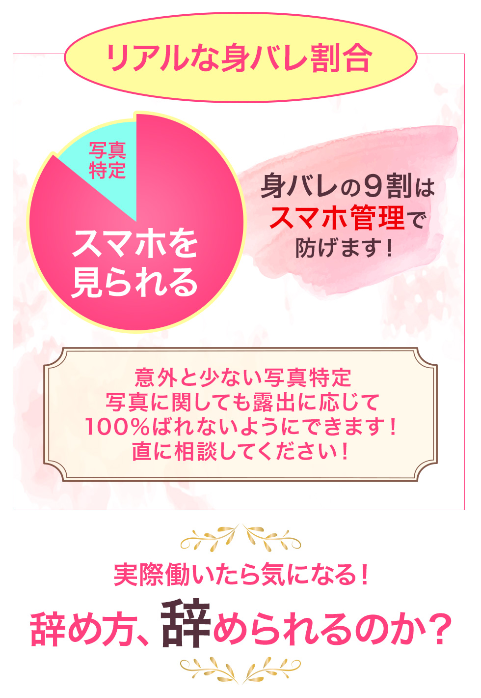 身バレの９割はスマホ管理で防げます！